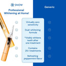 Snow Extra-Strength Teeth Whitening Serum - Oral Care Teeth Whitener Pen - Whitening Pen for Stain Removal & Whiter Teeth - Tooth Whitener with Potassium Nitrate and Hydroxyapatite - 2 Pack Infinity Warehouse
