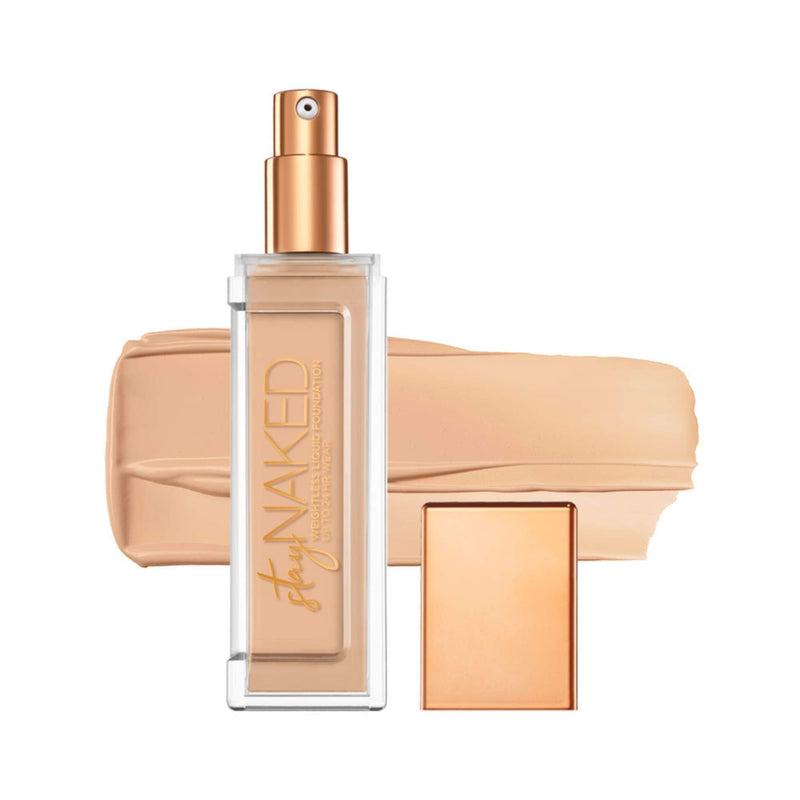 Urban Decay Stay Naked Weightless Liquid Foundation, 10NN - Buildable Coverage with No Caking - Matte Finish Lasts Up To 24 Hours - Waterproof & Sweatproof - 1.0 oz URBAN DECAY