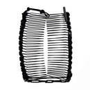 Original Stretch Banana Clip for Fine Thin & Short Hair Adjustable w/Bar Closure - Decorative, Sturdy Hair Clamp Holds Snug, Adds Volume, No Pressure or Breakage (Black Satin Cord & Glass Beads) HairZing Store