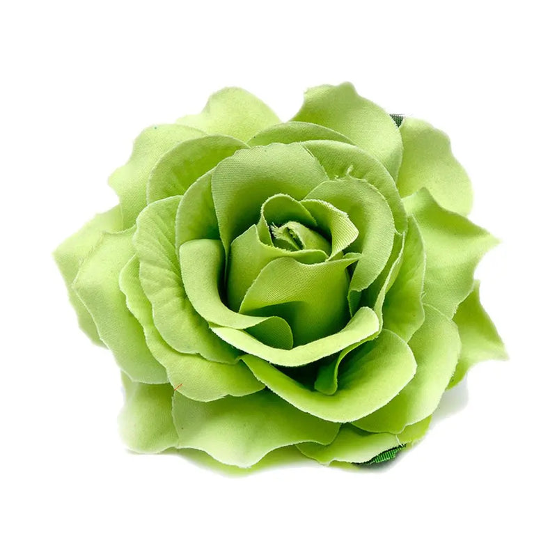 DRESHOW 5 Pack Flower Brooch Head Ornament Bride Women Rose Flower Hair Accessories Wedding Hair Clip Flamenco Dancer DRESHOW Store