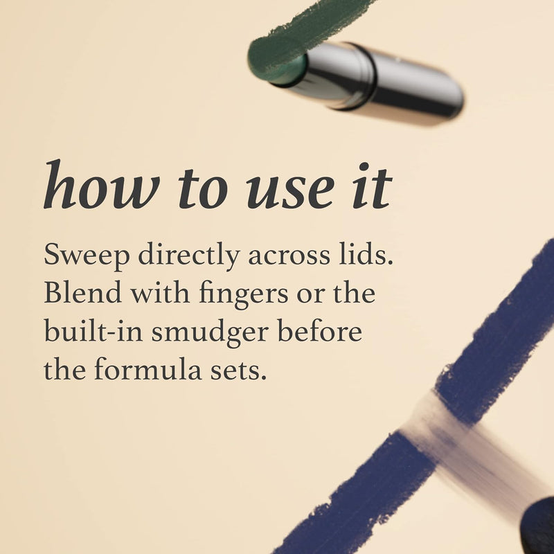 Julep Eyeshadow 101 Crème-to-Powder Waterproof Eyeshadow Stick – Champagne Shimmer – Long-Lasting, Crease-Proof, Medium Golden-Beige Shimmer Cream Eyeshadow with Built-in Smudger - Infinity Warehouse