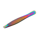 Slant Tweezers Pointed Precision Tweezers for Eyebrows & Facial Ingrown Hair Removal Eyebrow Tweezers for Women & Men (1, Slant Tweezer Angled) MBER ALERT