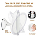 10X Magnifying Mirror with Lights,Lighted Magnifying Makeup Mirror with Lights Led Lighted Makeup Mirror with Touch Sensor,Dimmable,Powerful Suction Cup,360°Rotation for Travel Home BEAUTYMIRROR