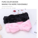 Spa Headband – 2 Pack Bow Hair Band Women Facial Makeup Head Band Soft Coral Fleece Head Wraps For Shower Washing Face LADES Store