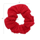 Set of 2 Solid Scrunchies (Red) Motique Accessories