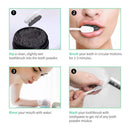 Activated Charcoal Natural Teeth Whitening Powder with Bamboo Brush by Lagunamoon- No Hurt on Enamel or Gum, Alternative to Toothpaste, Strips, Kits, Gels, Upgrade 2021 Formula, 50g/1.76oz Lagunamoon