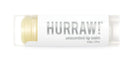 Hurraw! Unscented Lip Balm: Organic, Certified Vegan, Cruelty and Gluten Free. Non-GMO, 100% Natural Ingredients. Bee, Shea, Soy and Palm Free. Made in USA HURRAW!