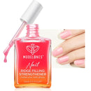 modelones Nail Strengthener and Growth Nail Hardener Extra Strong and Growth Nude Nail Polish Nail Repair for Damaged Nails Strengthening Polish Ridge Filler for Nails 15ml Infinity Warehouse