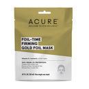 ACURE Foil Time Firming Gold Foil Mask Single, 0.67 Fl Oz Acure