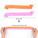 Orgrimmar Magic Hair Curlers Curls Styling Kit, DIY No Heat Hair Curlers for Extra Long Hair up to 22" (55 cm) (30PCS 55cm/21.65") Orgrimmar