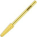 USA PANA Professional 3/32" Shank Size - Cone Shape Carbide Bit - Nail Drill Bit for Manicure Pedicure Tools Dremel Machine - Gold, Silver (Coarse, Gold) PANA