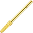 USA PANA Professional 3/32" Shank Size - Cone Shape Carbide Bit - Nail Drill Bit for Manicure Pedicure Tools Dremel Machine - Gold, Silver (Coarse, Gold) PANA