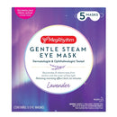 MegRhythm Megrhythm Gentle Steam Eye Mask, Lavender, 5 Count, Soothing Steam Eye Mask, Rejuvenates Eyes, Reduces Tension, Dermatologist and Ophthalmologist Tested, Lavender, 5 Count MegRhythm Store