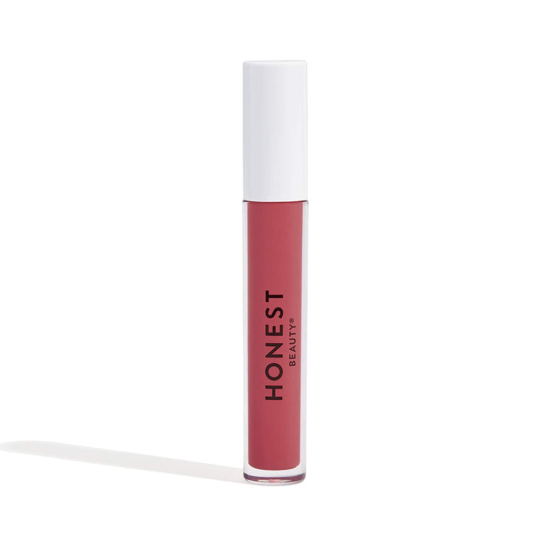 Honest Beauty Liquid Lipstick, Passion with Avocado oil + Hyaluronic Acid |Lasting Hydration | EWG Certified + Dermatologist tested & Vegan + Cruelty free | 0.12 fl. oz. Honest Beauty