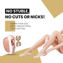 Meeteasy Electric Leg Shaver for Women - Rechargeable Painless Lady Razor for Leg Face Lips Body Underarms Armpit - Female Cordless Bikini Trimmer Meeteasy