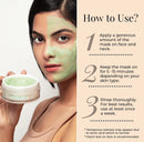 NOURISH MANTRA Holy Basil & Neem Vardaan Mud Face Mask For Oily Skin To Minimize Clogged Pores, Dull Skin And Acne NOURISH MANTRA Store