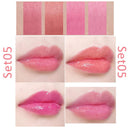Cigarette Lipstick Pack Set Mini Listick Kit, 4 Colors Colour Changing Lip Balm Moisturizing Lipstick, Long Lasting Waterproof Easy To Color Cute Tube Women Make up Cosmetic Lipsticks 4-Pack (Set05) evpct