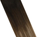 Ugeat Microbead Hair Extensions Human Hair Remy Hair Extensions Light Brown Hair Extensions