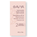 AVYA SPF 40 Sheer Tinted Moisturizer with Hyaluronic Acid & Green Chai – Advanced Ayurvedic Skincare Treatment for Balanced and Brighter Skin/Medium Skintones Shade