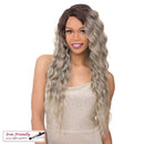it's a Wig! - V Line Cut and Dressy Long Ripple Wave Ready-To-Go Style with Heat Resistant Synthetic Wig - SUN DANCE (NTT CARAMEL - Natural Two Tone Off Black + Caramel) it's a wig!