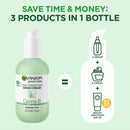Garnier SkinActive Green Labs Canna-B Pore Perfecting Serum Cream Moisturizer, Fragrance Free, SPF 30 and Niacinamide Vitamin B3 and Cannabis Sativa Seed Oil + Micellar (In Carton)(Package May Vary) Garnier Store