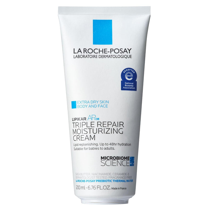 La Roche-Posay Lipikar AP+ Triple Repair Moisturizing Cream | Face & Body Lotion For Dry Skin | Shea Butter & Niacinamide Moisturizer | Gentle Face & Body Cream For Dry, Rough & Sensitive Skin Infinity Warehouse
