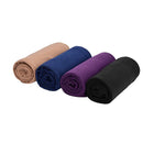4 Pieces Stretch Head Wrap Hair Scarf Headband Jersey Turban Knit Headwraps Urban Hair Wrap Solid Color Ultra Soft Extra Long Breathable Tie for Women YMHPRIDE Store