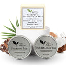 Shampoo Bar and Conditioner Set with Travel Case | Volume and Moisture for Dry Hair | Orange, Ylang Ylang, Argan Oil | Made in USA | 2-pk Infinity Warehouse