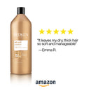 Redken All Soft Shampoo | For Dry / Brittle Hair | Provides Intense Softness and Shine | With Argan Oil REDKEN