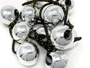 Tara Girls Twinbead Bubble Ball Ponytail Elastics 10 Pieces Selection (BT70) Tara