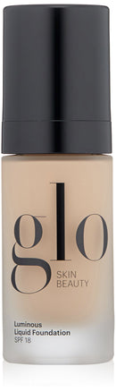 Glo Skin Beauty Luminous Liquid Foundation SPF 18 in Naturelle | 8 Shades | Sheer Coverage, Dewy Finish | 1 fl. Oz. Glo Skin Beauty