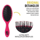 Wet Brush Original Detangler For Thick Hair - Pink - Exclusive Ultra-soft IntelliFlex Bristles - Glide Through Tangles With Ease For All Hair Types - For Women, Men, Wet And Dry Hair Wet Brush Store