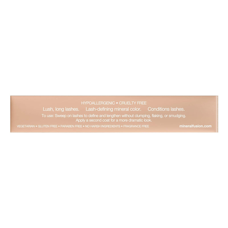 Mineral Fusion Lash Lengthening Mascara, Rock, 0.57 Ounce Mineral Fusion