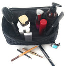 Black Cosmetic Bag by Models-on-the-Go Large Size Models-on-the-Go