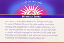 HERITAGE STORE Hot Springs Sulfur Soap, Bar, Unscented (Carton) | 3.5oz Heritage Store
