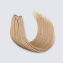 Sassina Halo Human Hair Extensions Remy Human Hair Ash Blonde Miracle Wire Extensions Invisible Fish Line Wire Hair Extension One Piece For A Full Head 100g 16inch