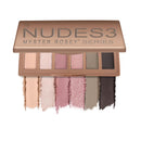 Nudes 2 Series Mini Eyeshadow Palette, Velvety Matte&Satin Finish, 6 Nude Taupe & Brown Neutral Eye Shadows, Travel Friendly Size, Vegan, Cruelty -free Infinity Warehouse
