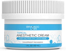 Premium Numbing Cream -for Face, Laser Hair Removal, Waxing, Microblading, Microneedling, or Ink - 5% Lidocaine Topical Pain Treatment - Maximum Strength (1oz) Bravado Labs Store