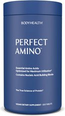 BodyHealth PerfectAmino (300 Tablets) Essential Amino Acid Supplement with BCAA and EAA, Muscle Recovery, Boost Energy & Stamina, 99% Utilization, Vegan Branched Chain Protein Pre/Post Workout Infinity Warehouse