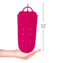 ZAXOP Silicone Heat Resistant Holder Mat Pouch for Flat Iron,Curling Iron,Hot Hair Tools(Hotpink) ZAXOP