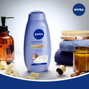 NIVEA Nourishing Shea Butter Care Body Wash with Nourishing Serum, Bottle, Almond, 20 Fl Oz NIVEA