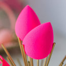 Beauty Junkees Makeup Sponge Blender - Pink Egg Foundation Makeup Blender Sponge, Liquid Cream Powder Contour Blending Sponges, Make Up Applicator, Cosmetic Blenders, Wet Dry Beauty Sponge, Latex Free Beauty Junkees