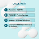 DERMAFIRM Peptology PDRN Boosting Ampoule - GLASS SKIN and Anti-Aging Serum with 80,000ppm PDRN & Peptide - Wrinkle Improvement - Korean Skincare Infinity Warehouse