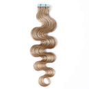 20 Inch Remy Tape in Hair Extensions Wavy Human Hair
