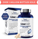 1MD LiverMD - Liver Support Supplement | Siliphos Milk Thistle Extract - Highly Bioavailable, for Liver Support | 60 Capsules (2-Pack) Infinity Warehouse