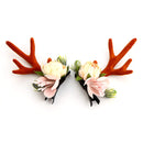 Christmas Deer Antlers Headband Hair Clips Hair Hoop Girl Beauty Headdress Reindeer Antler Headband Cute Deer Headband Hair Accessory ywduoying Store