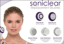 Michael Todd Beauty - Soniclear Replacement Face Brush Head - For All Skin Types - Compatible with the Soniclear Elite and Petite MICHAEL TODD BEAUTY