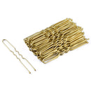 Blonde Bobby Pins,MORGLES 80Pcs U Shaped Hair Pins Blonde Hair Pins for Buns for Women Girls with Box (2.4 inch) MORGLES