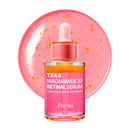 PURITO Retinol + Retinal Serum for Sensitive Skin, 1.01 fl.oz | Anti-Aging Facial Serum, Wrinkles & Fine Lines, Dual Retinoids with NAD+, Elasticity & Skin Texture, Korean Skincare Infinity Warehouse
