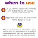 Henna After Care Balm, Protects your tattoo stain color to last longer (Lemon) Henna Squad